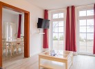 Wohnzimmer, Essbereich und Ausblick