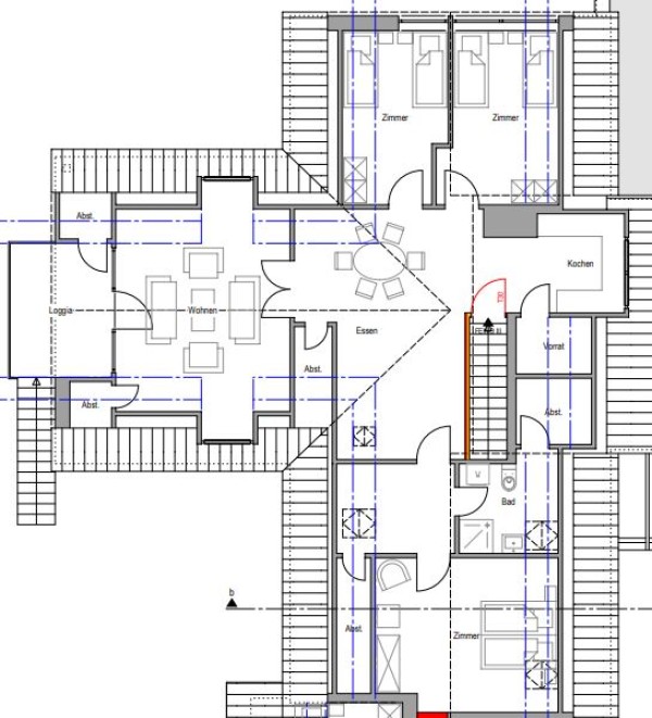 Brunsholm 13 - 1. Obergeschoss