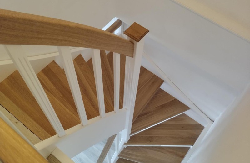 Treppe von oben